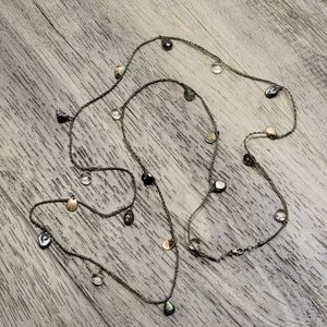 Stormy Night Long Necklace/Bracelet